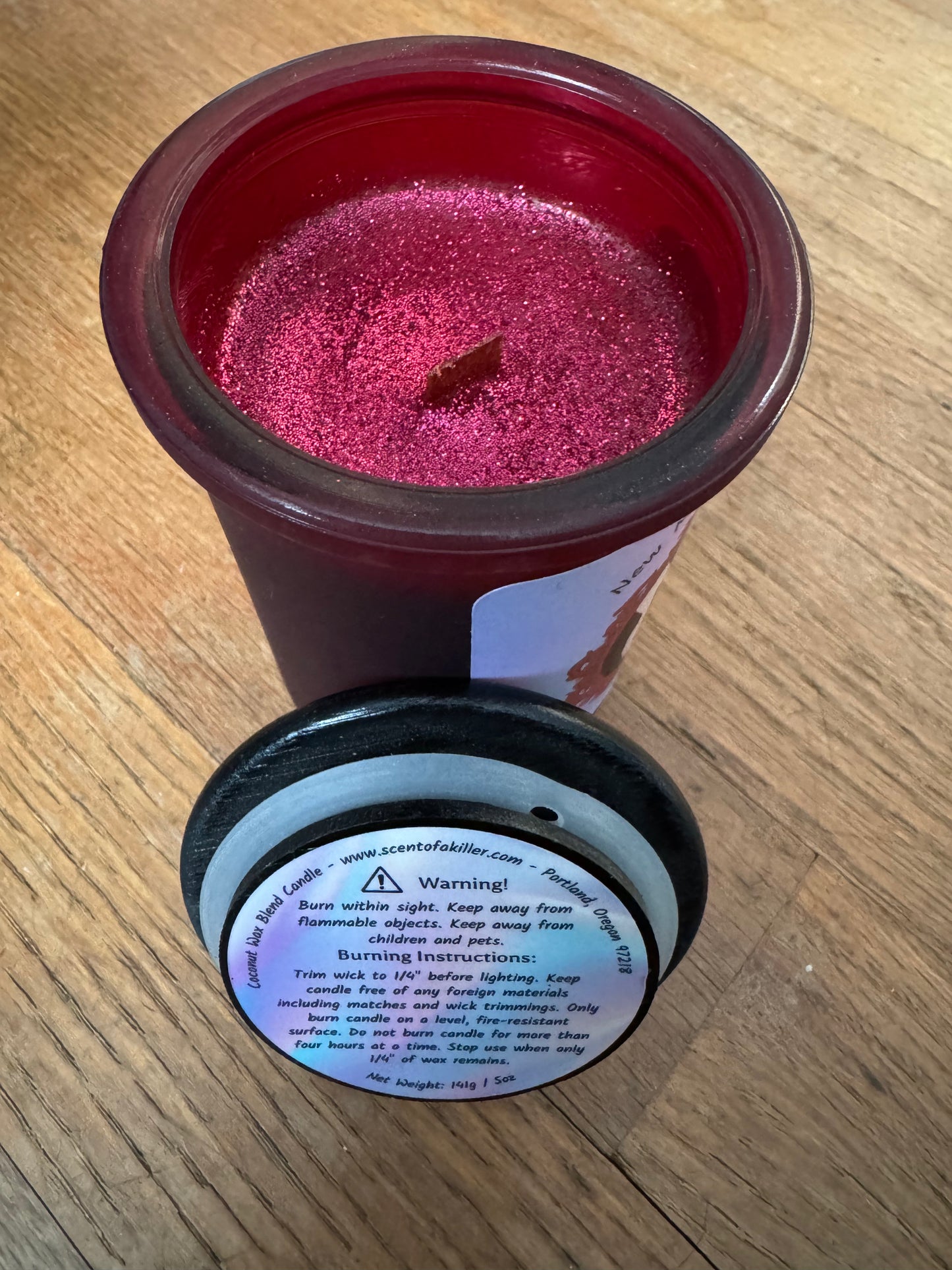 New Moon Shower Cup - Candle